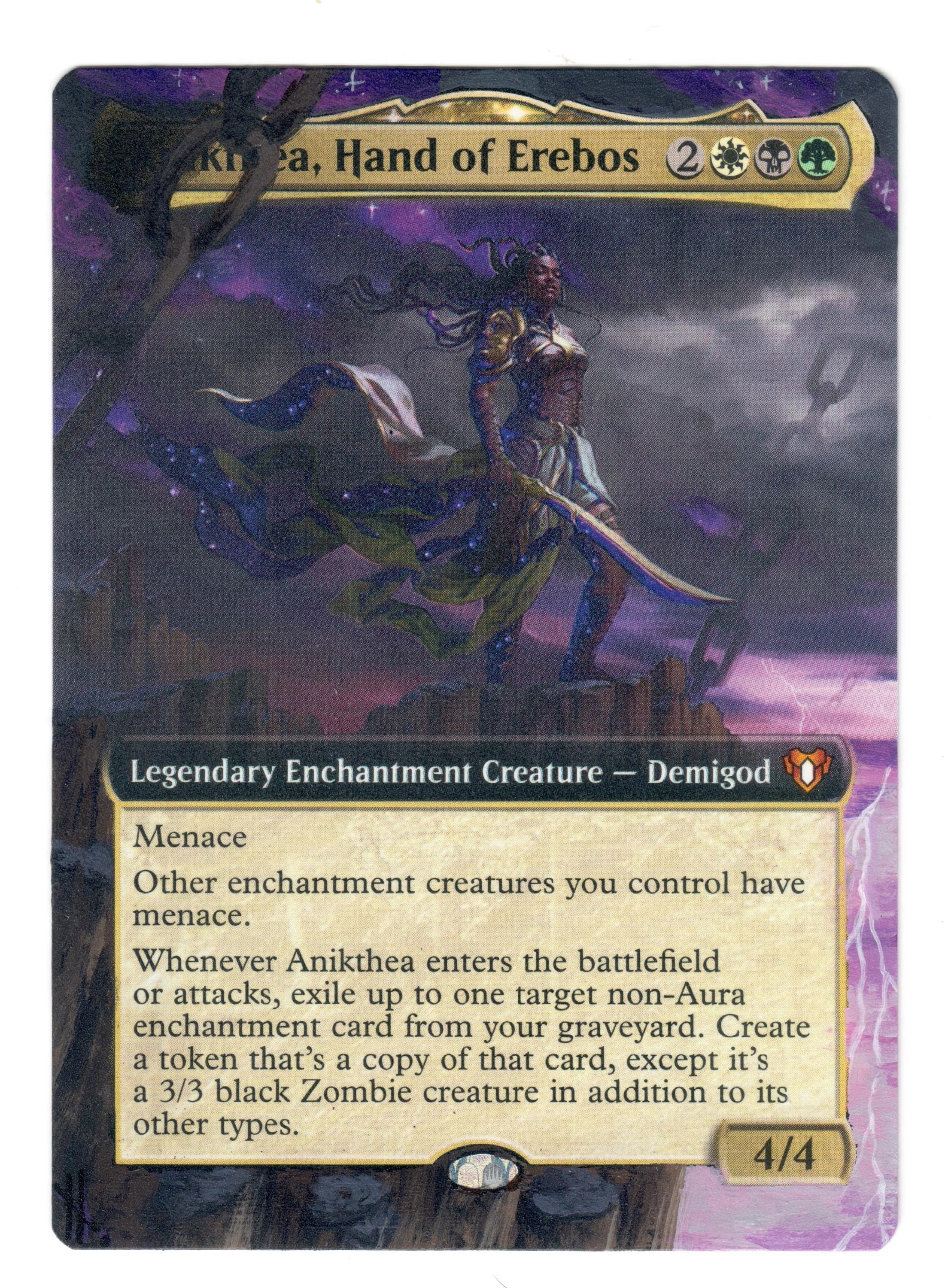 Anikthea Hand of Erebos Altered Full Art MTG Magic Precon