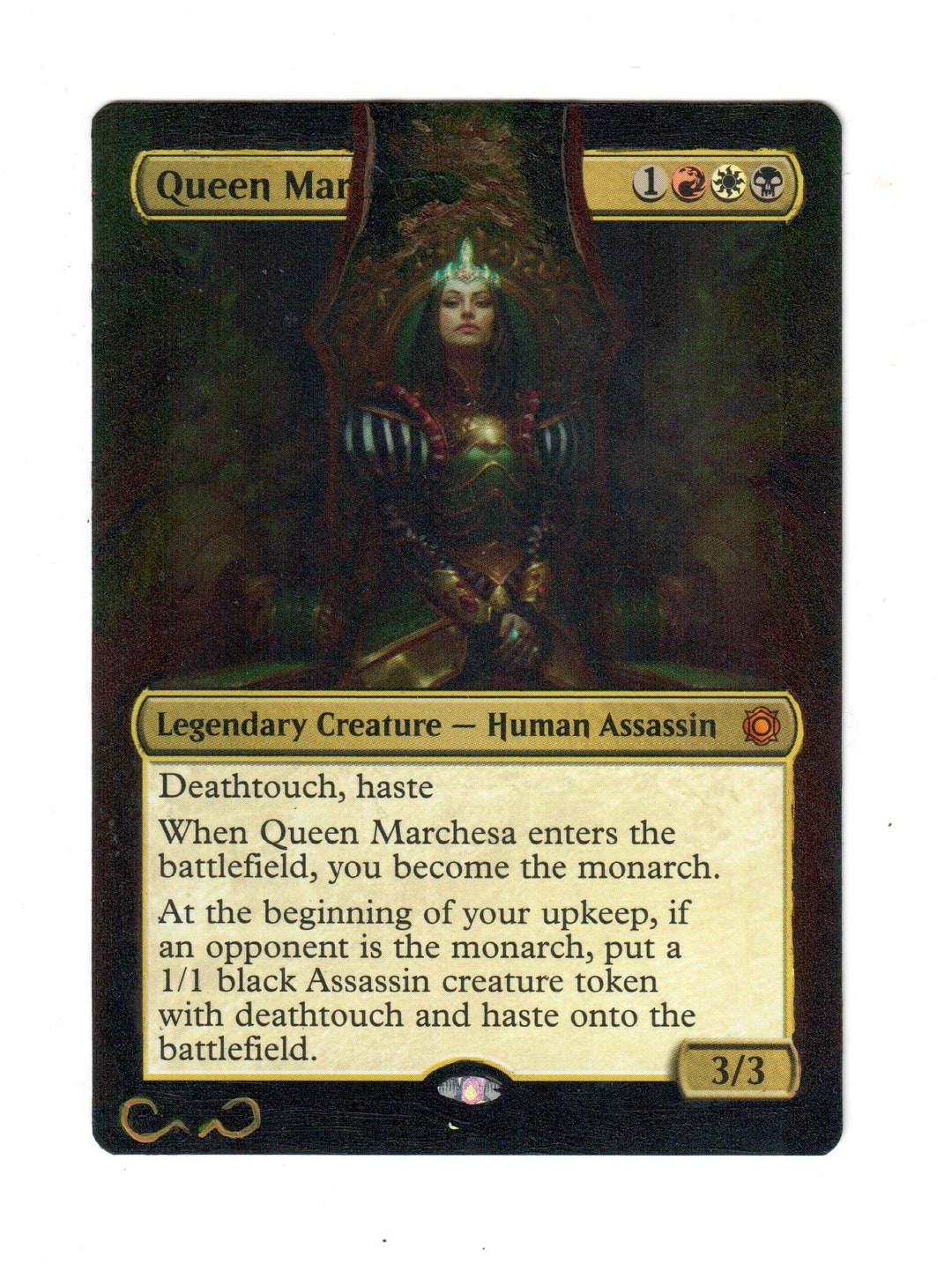 Queen Marchesa Altered Full Art MTG Magic Commander Legends - Etsy