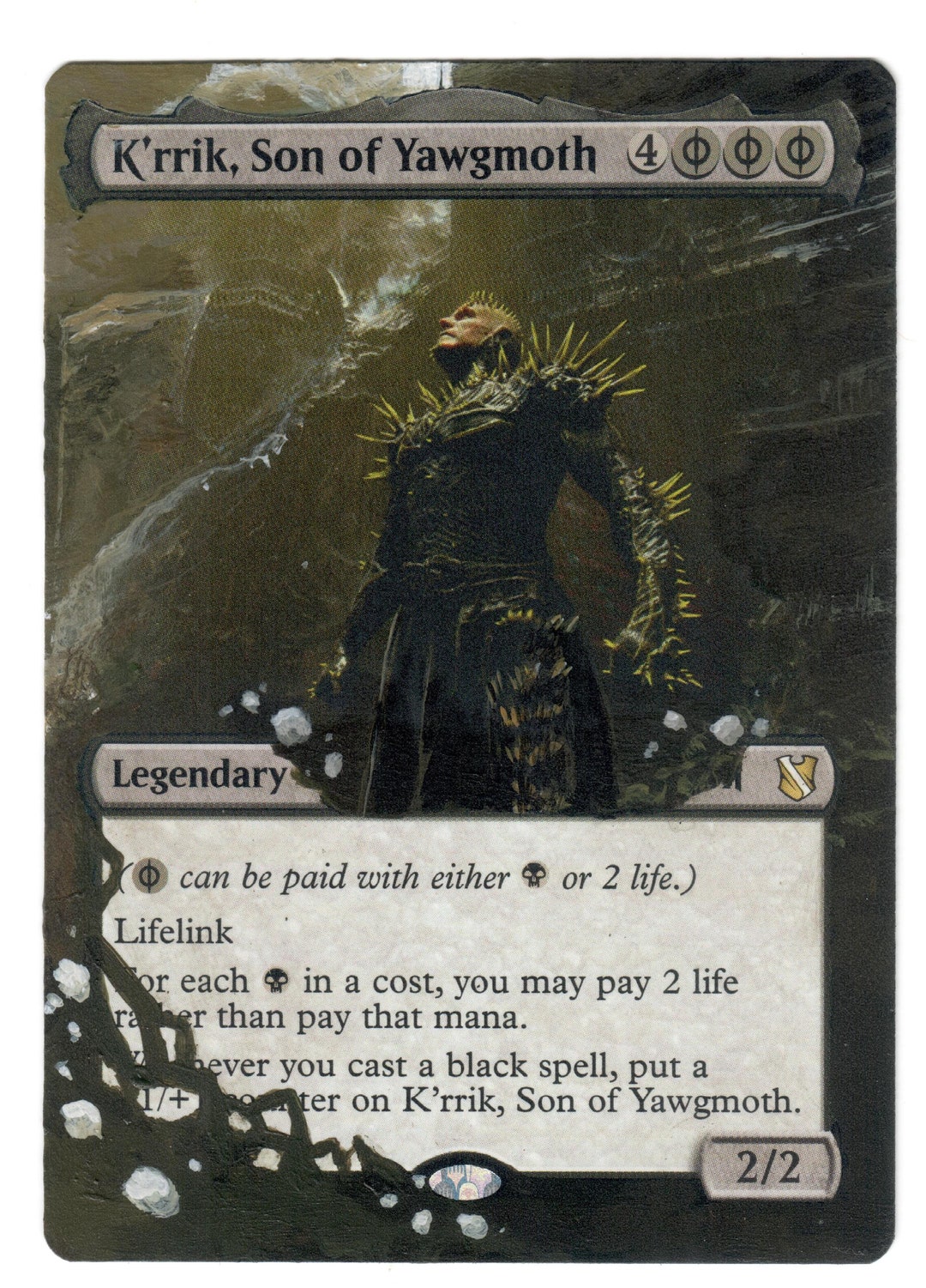 mtg K'rrik, Son of Yawgmoth J21 EN foil ジャッジ褒賞 ヨーグモスの