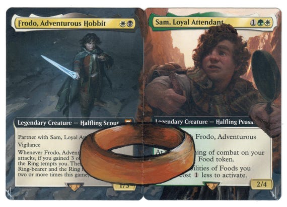 frodo baggins mtg commander deck Conditions Allow  Frodo Baggins EDH