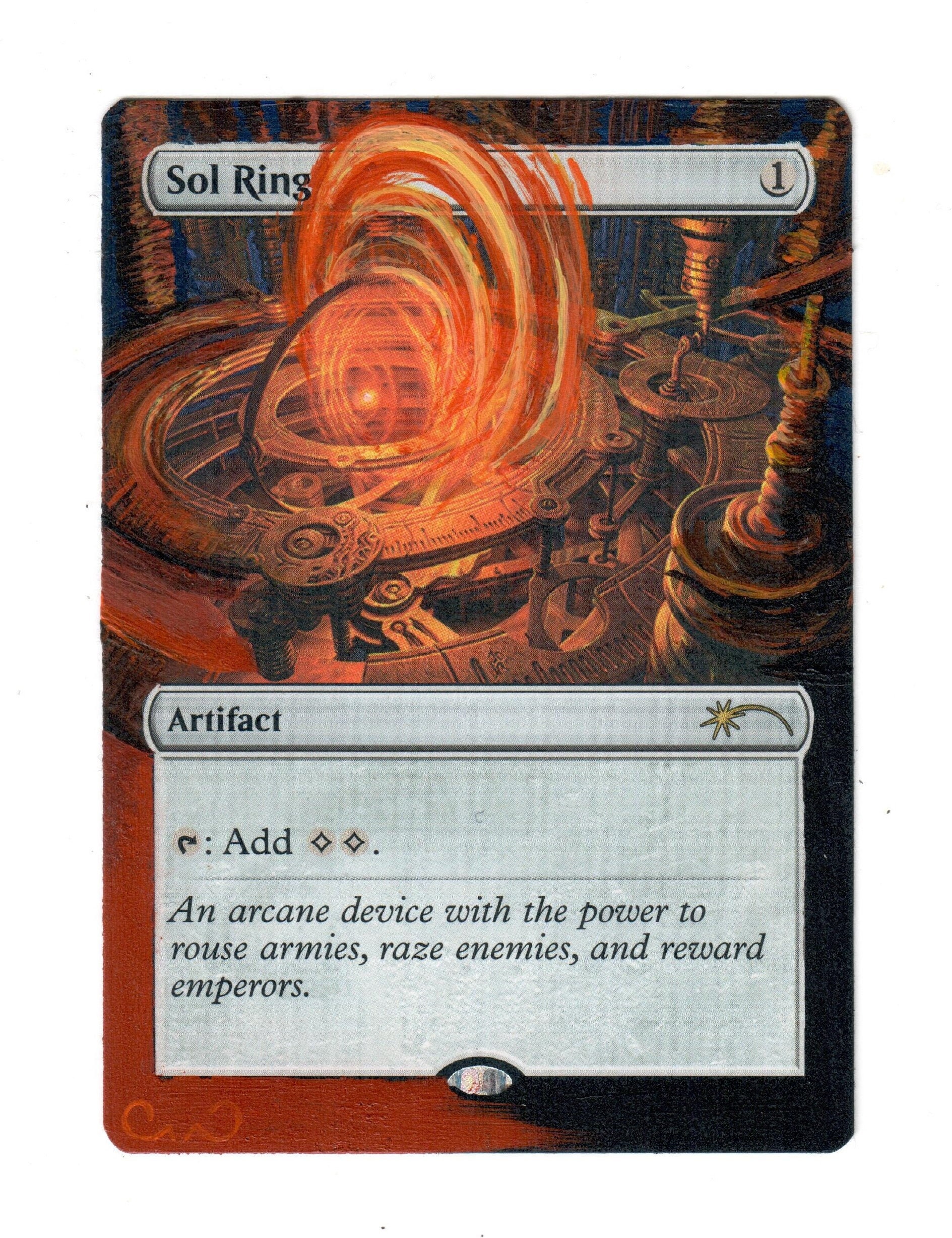 Sol Ring Altered Full Art GP Magicfest Promo MTG Magic Commander Cool