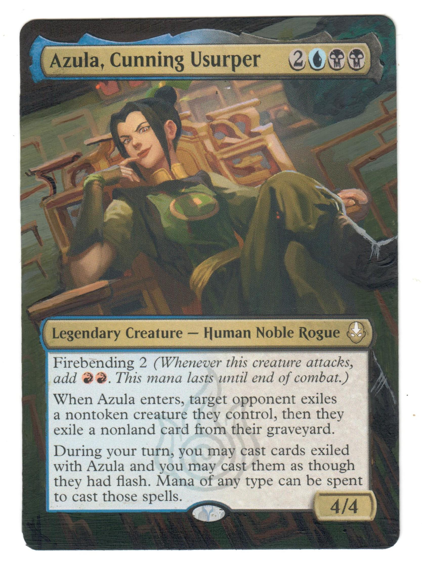 azula mtg card Magic The Gathering - Avatar The Last Airbender - Fire Lord Azula main image 1
