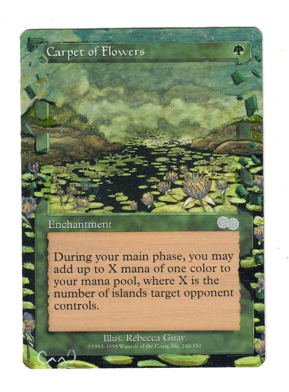 MTG 花の絨毯 Carpet of Flowers FOIL Carpet of Flowers | Urza's Saga | Star City Games