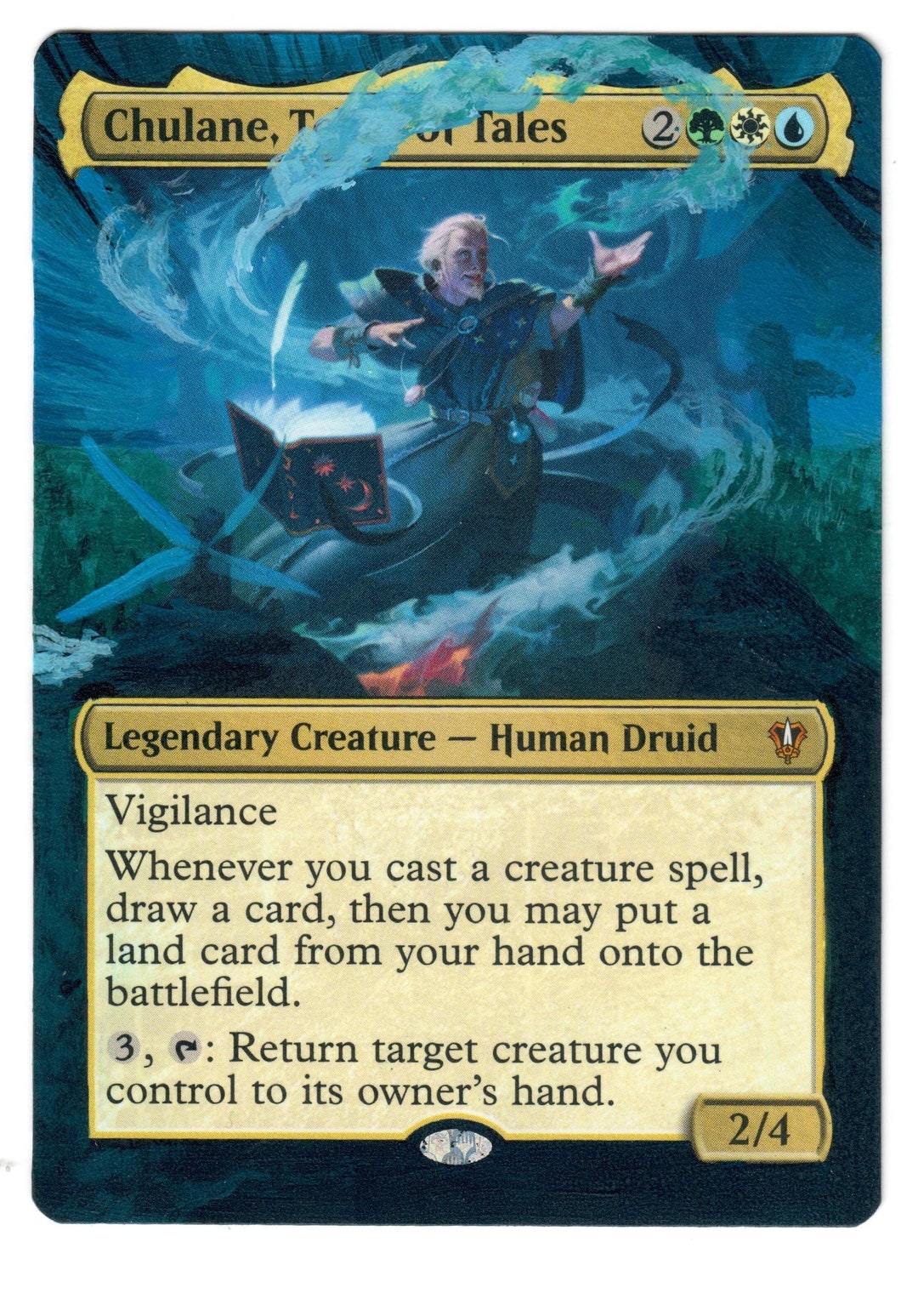 Chulane Teller of Tales Altered Full Art MTG Magic Commander EDH Painted Birthday Gift Present - Etsy Chulane Teller of Tales Altered Full Art MTG Magic Commander EDH Painted Birthday Gift Present - Etsy