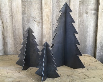 Metal christmas trees