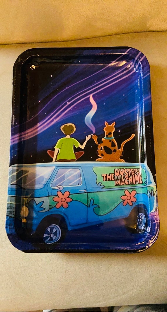 Scooby doo smoke out rolling tray Etsy