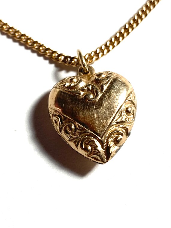 victorian heart pendant Gem