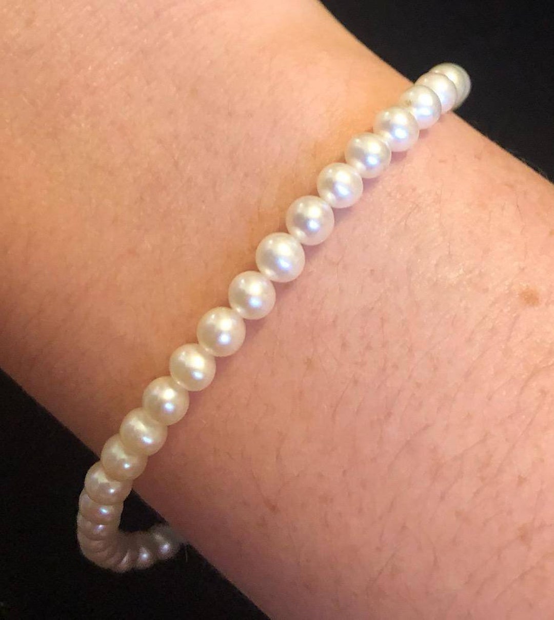 ●VINTAGE HOLLYWOOD● PEARL N CRYSTAL BEADS BRACELET 大人気 Designer fashion, Seoul-fully created | W Concept