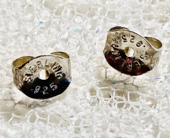 Sterling angel earrings. Sterling silver pierced … - image 10
