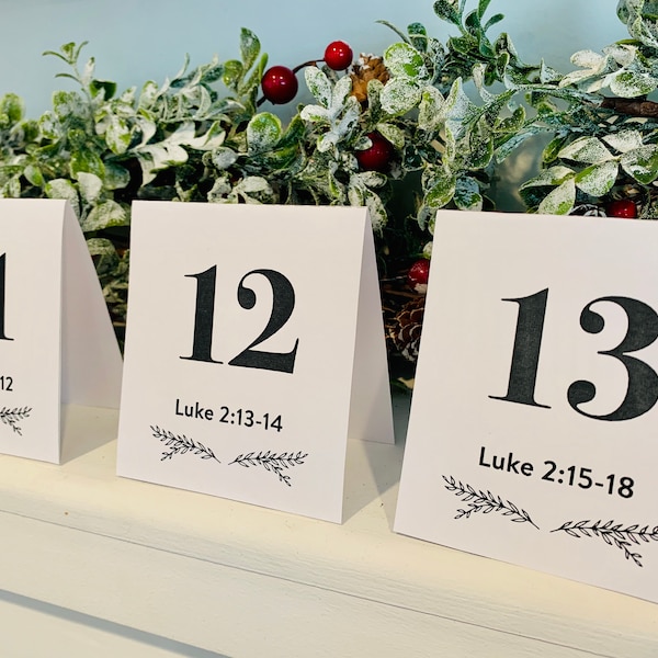 Scripture Advent Calendar