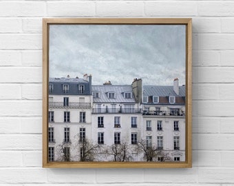 Original work | The roofs of Paris VI | photo collage | Paris | Travel | facades | Buildings | wall art | Design