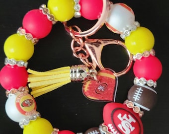 Football wristlet