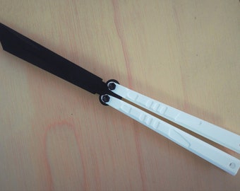 3d Butterfly Knife Etsy