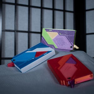3D gedruckte modulare Pop Up Kreditkartenbörse - EVA Edition