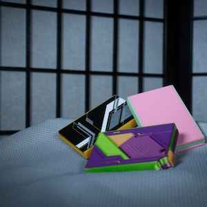3D gedruckte modulare Pop-Up-Kreditkarten-Geldbörse