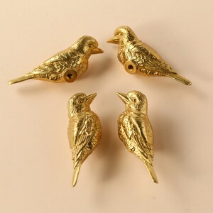 Brass bird cabinet handle knob, nursery room Drawer Knobs Pulls Handles/drawer Dresser Knobs Cabinet Pull handles, brass Furniture Hardware