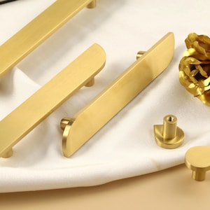 Blatt Messing Schranktür Griff ziehen, Gold Schubladenknäufe Griffe Art-Deco-Kommode Knaufs Küche Pull Griffe, Kleiderschrank Pull Handle Knob