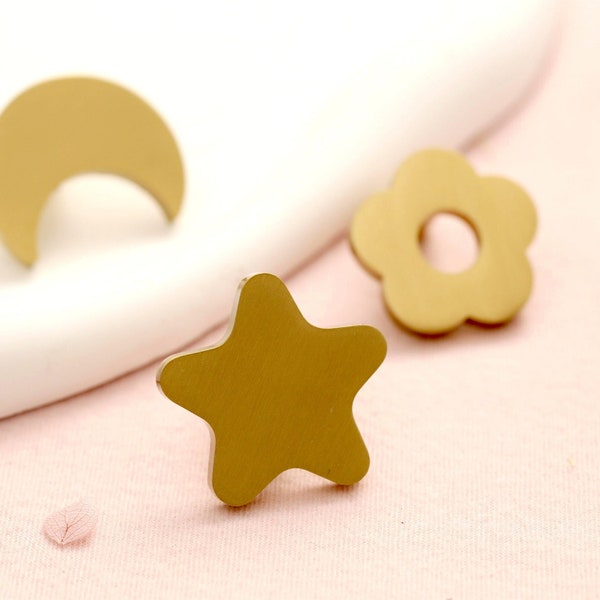 Golden Star Drawer knob handle Nursery room cabinet knob Child Room Knobs Wardrobe handle knob Ikea Hemnes Knobs Furniture Handles