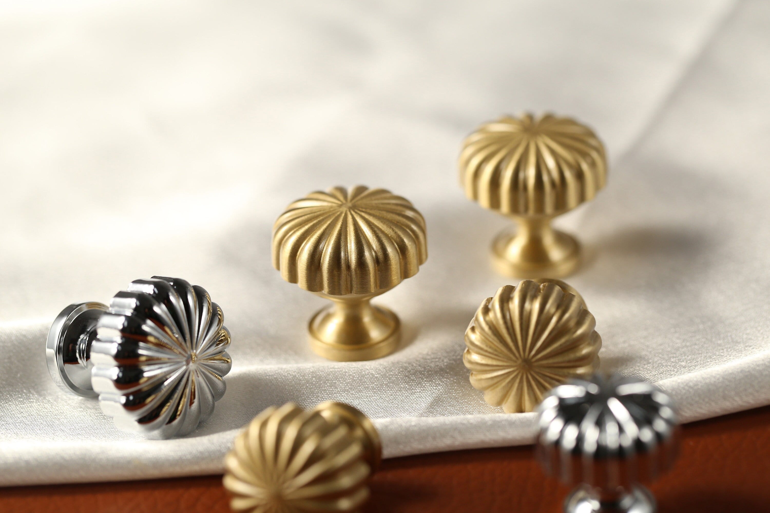 Solid Brass Cabinet knob, Gold silver dresser knobs, Vintage drawer knob handles, furniture wardrobe knobs, cupboard handle, Brass Door Pull