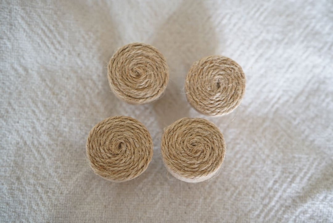 A closer look at Hemp Cabinet Pulls