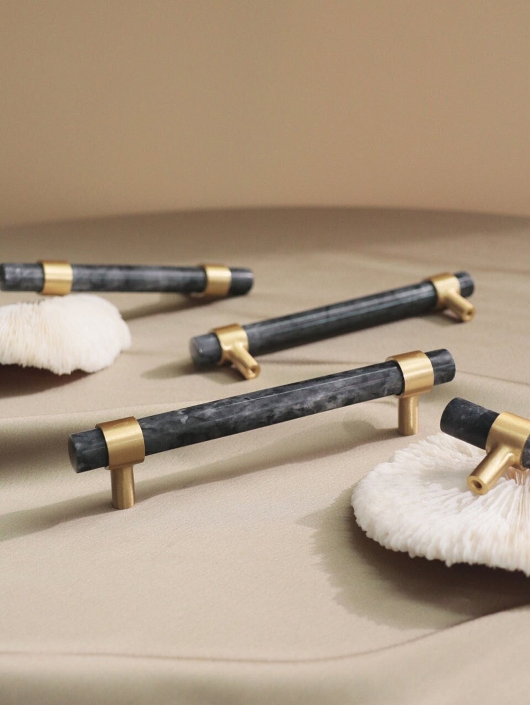 Nature Marble Pulls Marble Drawer Knobs Pulls Etsy