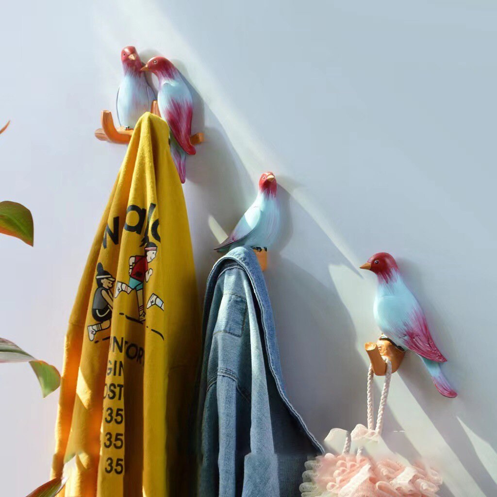 Gold Bird Wall Hooks Minimalist Art Bird Hook Bag Hook Coat Etsy