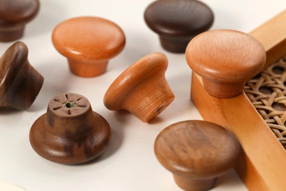 6 Pomelli Per Mobili In Legno A Forma Di Animali - Per Cassetti E Porte, Design Carino Per Bambini