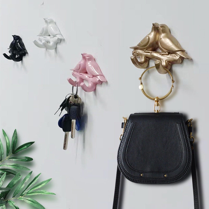 Modern Gold Bird Wall Hooks Bird Wall Hooks Coat Hook Coat Etsy