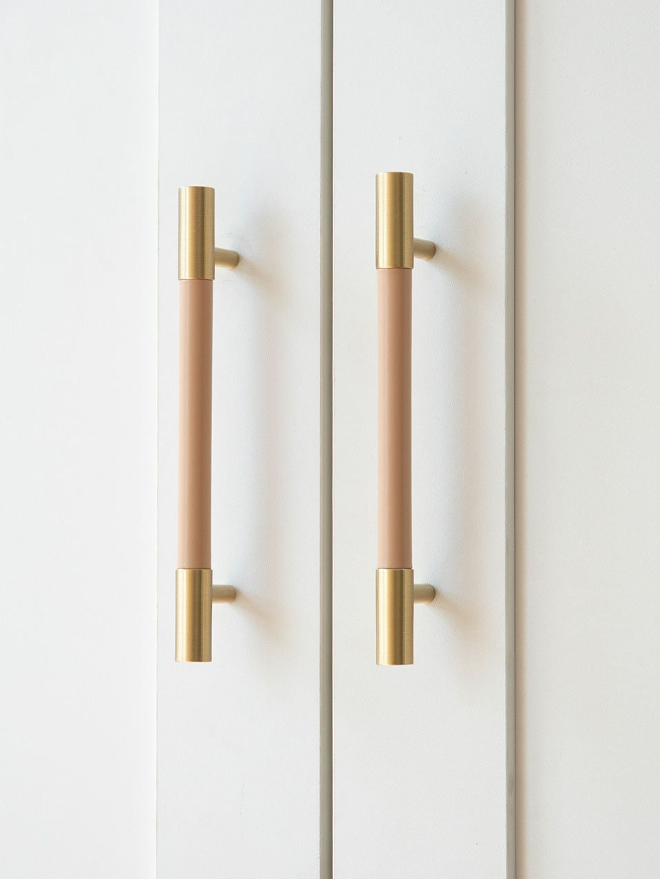 Leather Pulls Room Drawer Pulls Knobs Handles/ Khaki Etsy UK