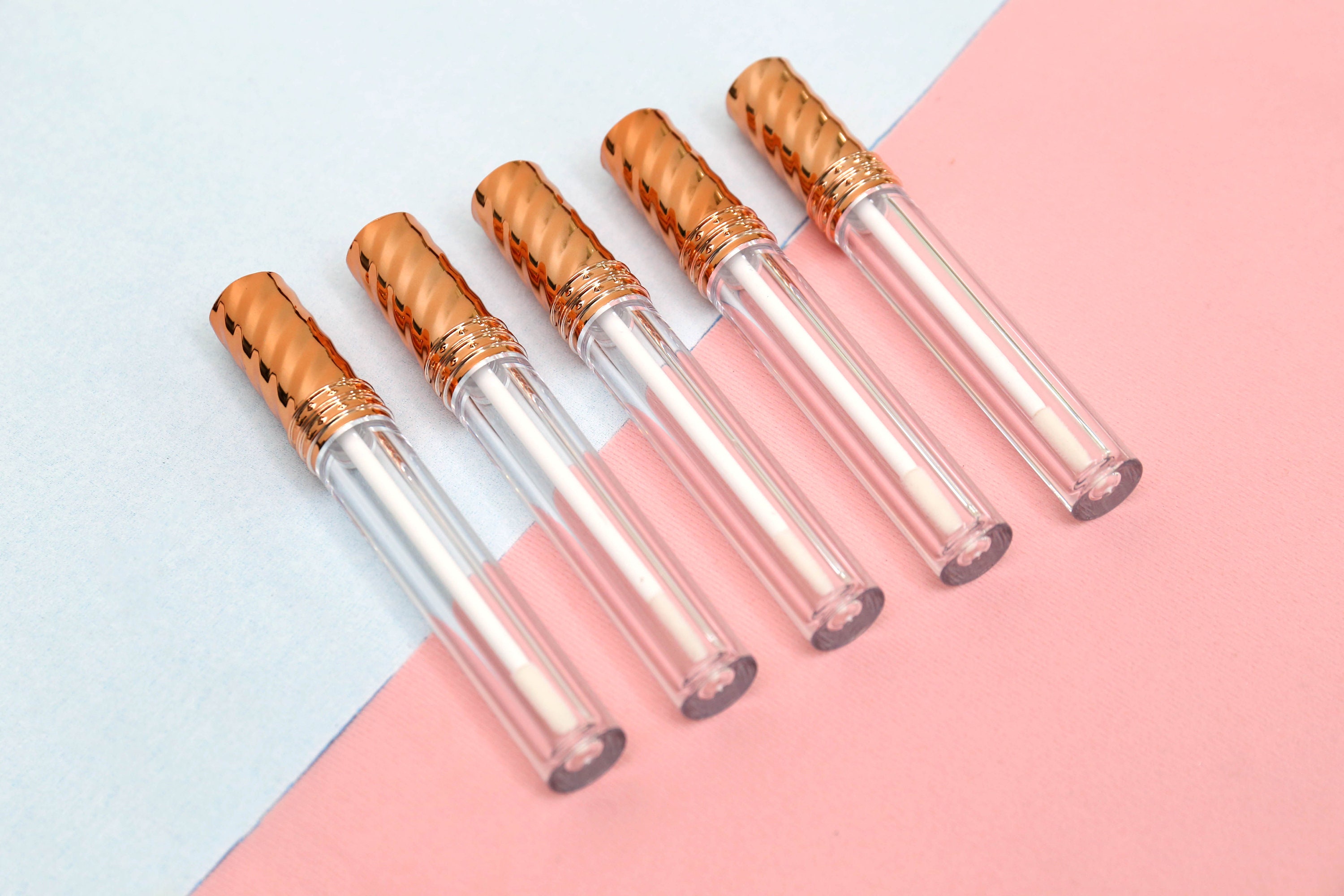7ml Rose Gold lip glaze tube/Cosmetic Lip gloss Tubes Etsy