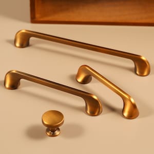 Long Antique bronze Cabinet Pull Handles Dresser Pull, Drawer Handles Knobs, Kitchen Wardrobe Pulls Handles Door Handles Furniture Hardware