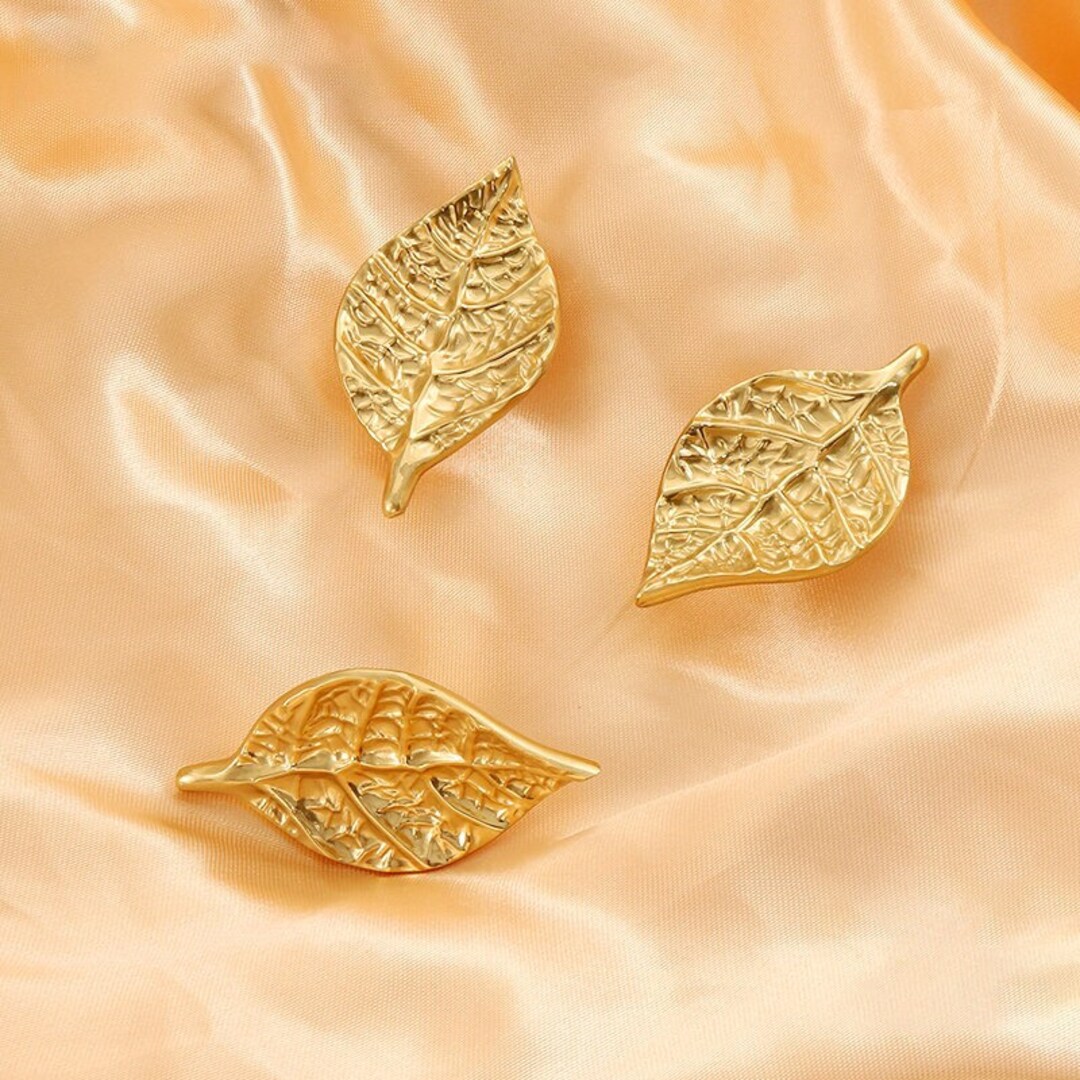 Solid Brass Leaf Handle Pull Drawer Leaf Knob Drawer Pull Etsy