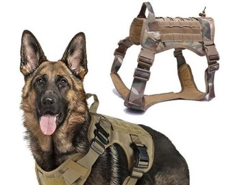 german shepherd military vest