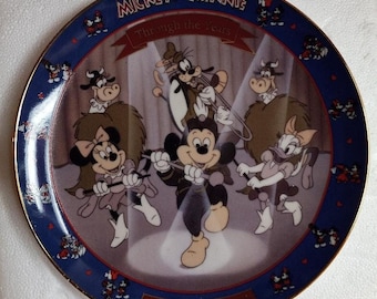Vintage Walt Disney's The Mickey Mouse Club plate limited edition