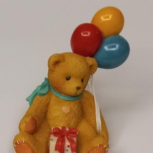 Vintage Cherished Teddies Nina &quot;Beary Happy Wishes&quot; figurine