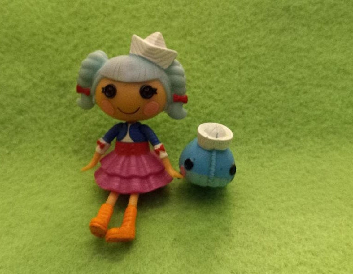 Lalaloopsy Mini Doll Marina Anchors and Mini Whale Etsy