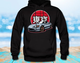 trefoil hoodie blue