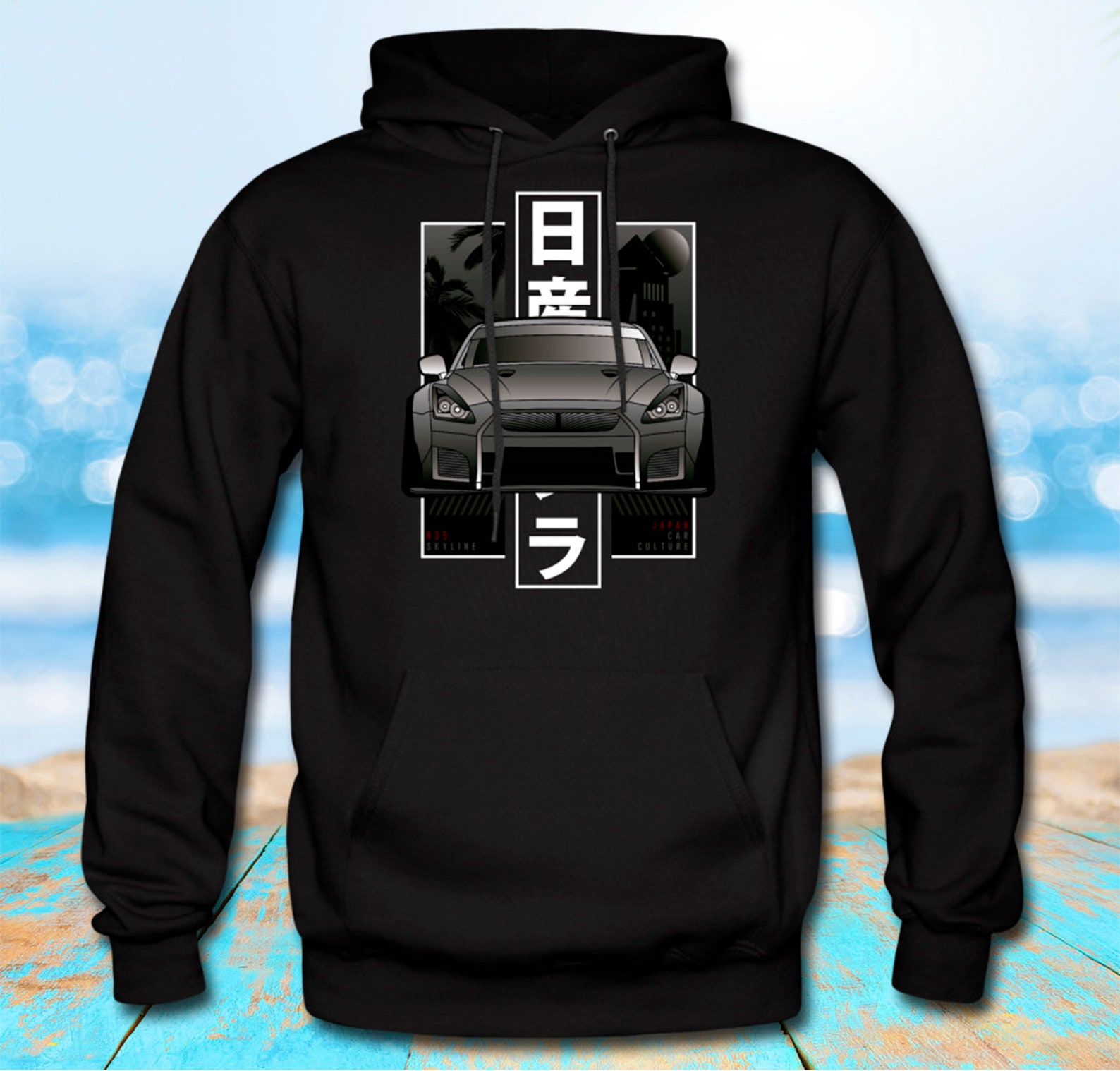 nissan gtr r35 hoodie