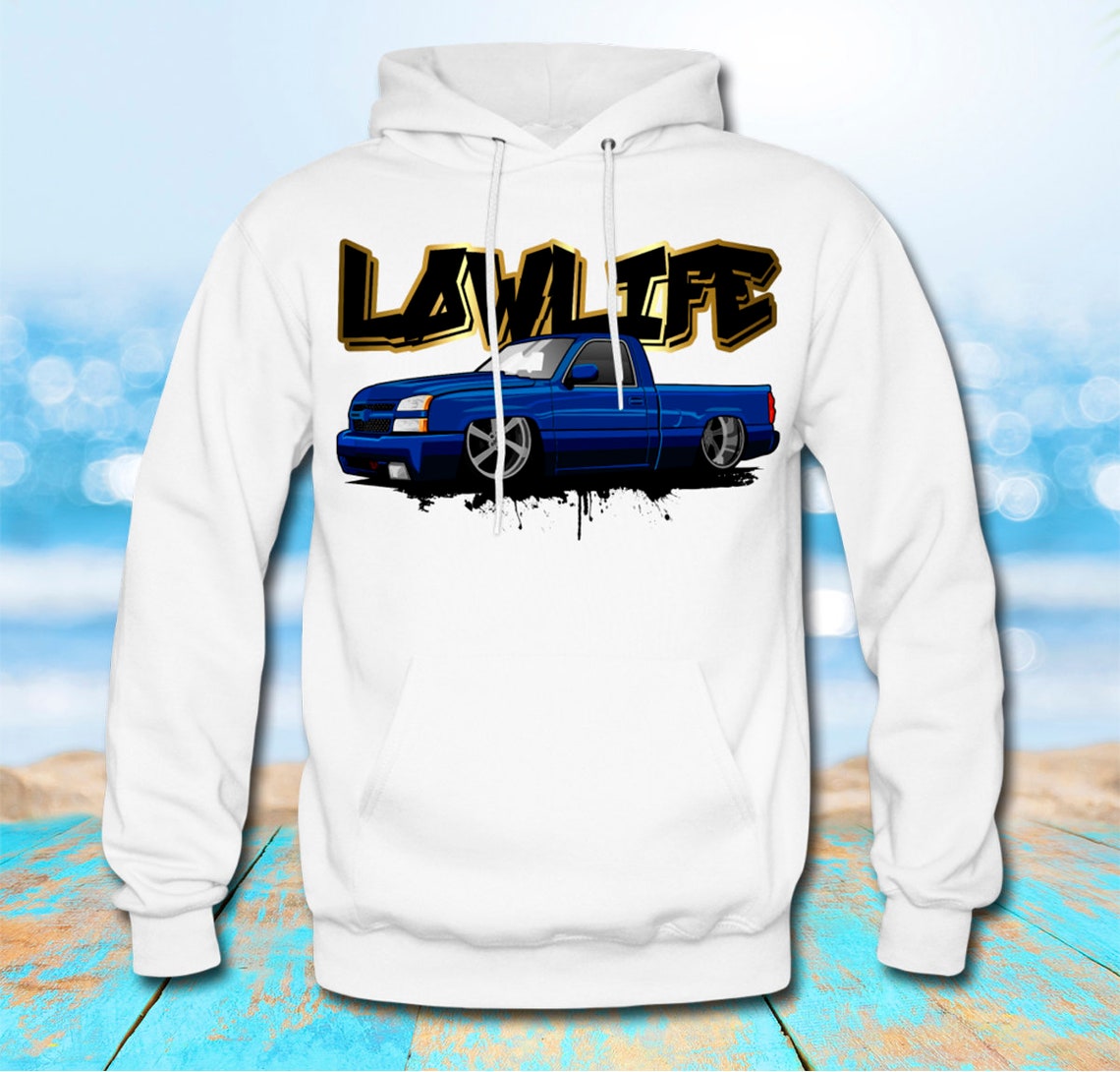 slammed car hoodie