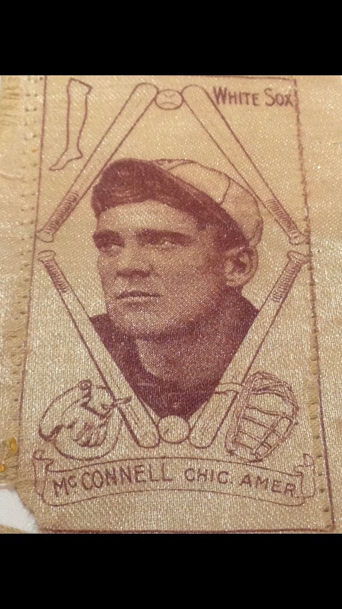 Rare 1910 Boston White Sox Silk Baseball Card One of the Very Etsy