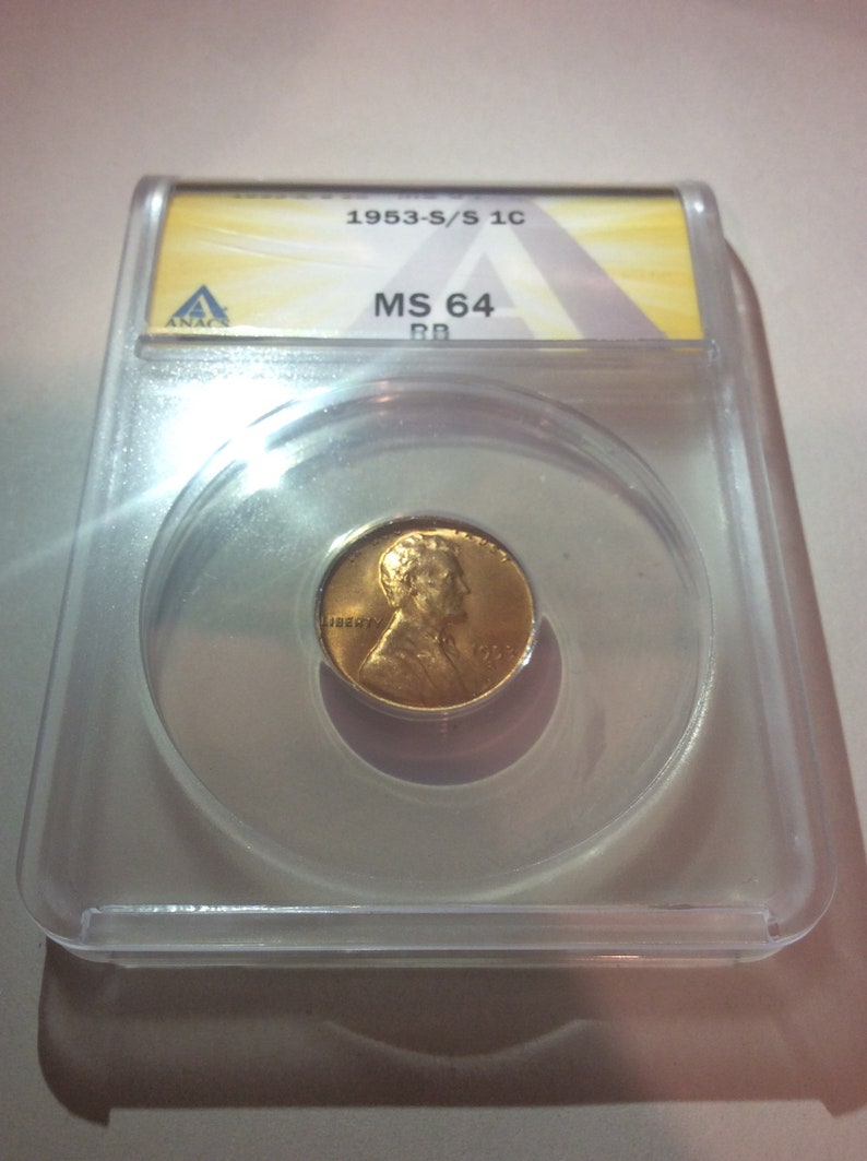 Highly Rare S/S S Over S Repunched Mint Mark ANACS Certified Err