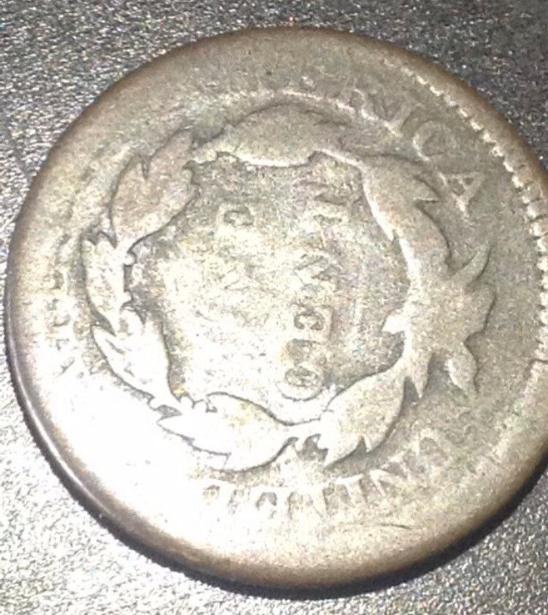 Crazy Rotation Error Seasonal Wrap Introduction 1800’s Large Side Struck With Reverse Cent- Ranking TOP16