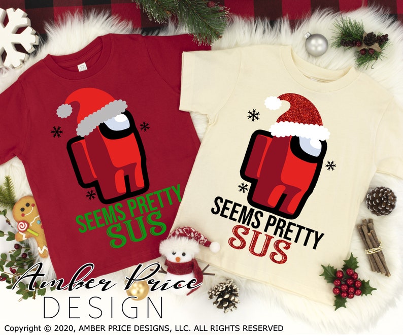 Download Seems pretty sus svg among us Christmas svg imposter sus ...