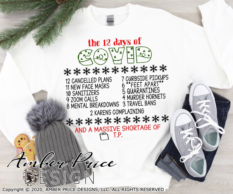 Download 12 days of Corona svg funny Christmas svg funny 2020 ...