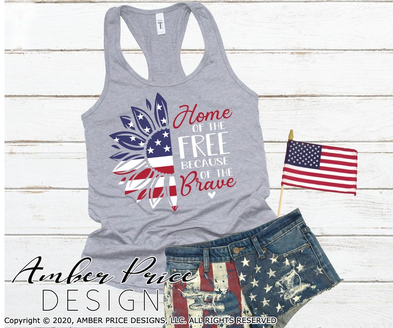 Free Free 227 Patriotic Home Of The Free Because Of The Brave Svg SVG PNG EPS DXF File