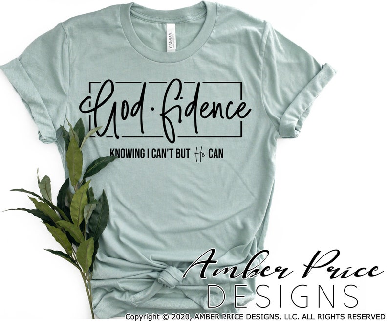 Download Godfidence SVG god fidence cute Christian SVGs hand ...