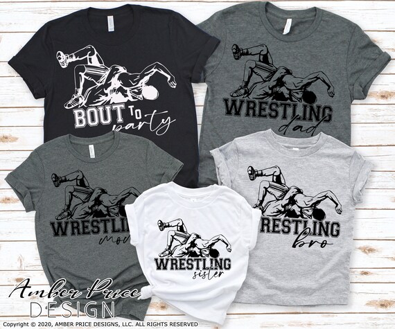 Download Wrestling family svg bundle Wrestling Mom svg dad sister | Etsy