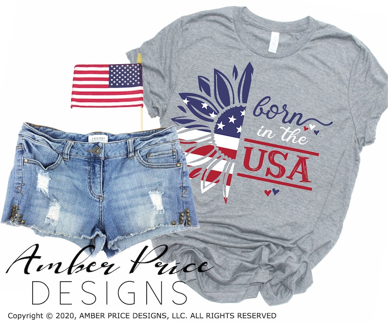 Free Free 169 Red White Blue Sunflower Svg SVG PNG EPS DXF File