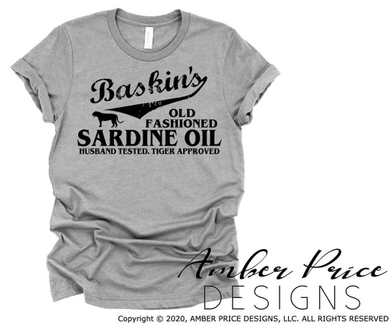 baskin sardine oil shirt