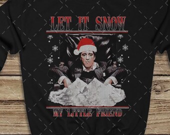 scarface let it snow sweater